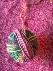 Wool, ball of yarn, close-up, needlework, knitting Wool, ball of yarn, close-up, needlework, knitting